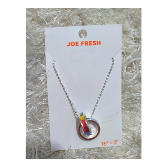 🌈 NWT JOE FRESH Pride Necklace - Picture 1 of 8